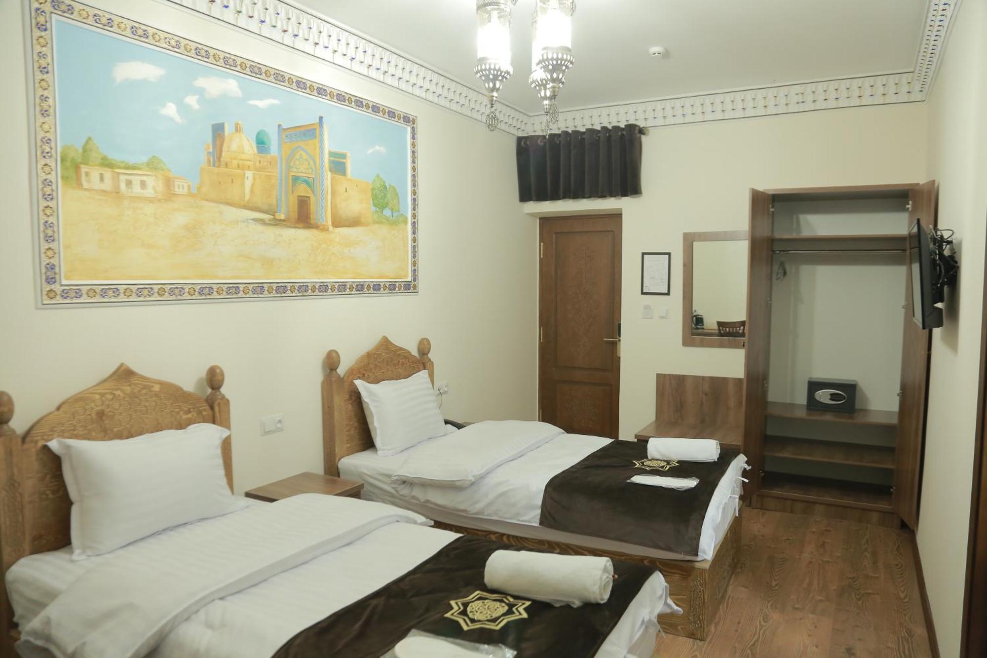 Al-Malik Boutique Hotel Bucara Exterior foto